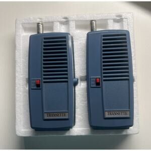 Set of 2 Vintage‎ Midland Transette # 13-027 Walkie Talkie Untested